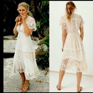 Spell and the Gypsy Collective Maggie midi dress / gown